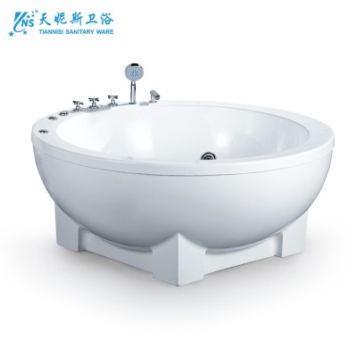 TNS best acrylic hotel home freestanding bathtub massage more color for choose