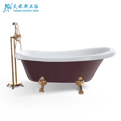 TNS bathroom tubs luxury acrylic design bathtub high quality