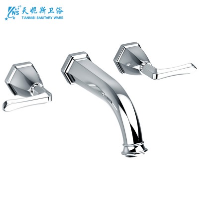 TNS wash basin mixer faucet taps 3 hole tapware commercial bathroom toilet tapware