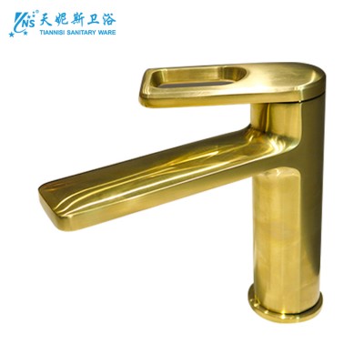 TNS single hole water faucet tap bath lavatory basin faucet water