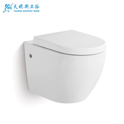 TNS high quality bathroom public toilet ceramic UF cover PP cover